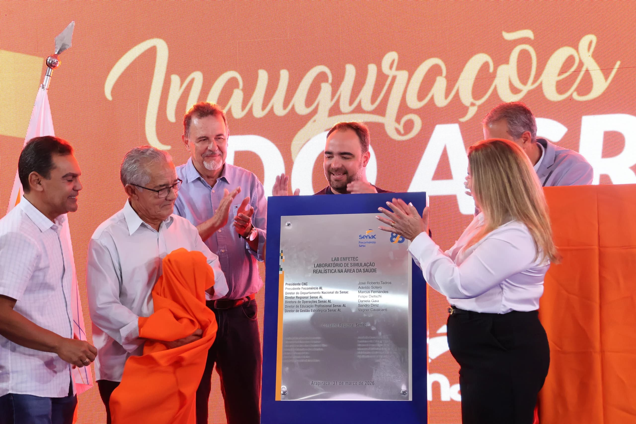 (Fotos) Inauguração LabEnfetec Agreste e Estação Fotovoltaica