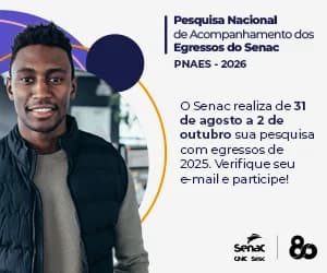 Pesquisa do Senac mapeia trajetória de ex-alunos em todo o país