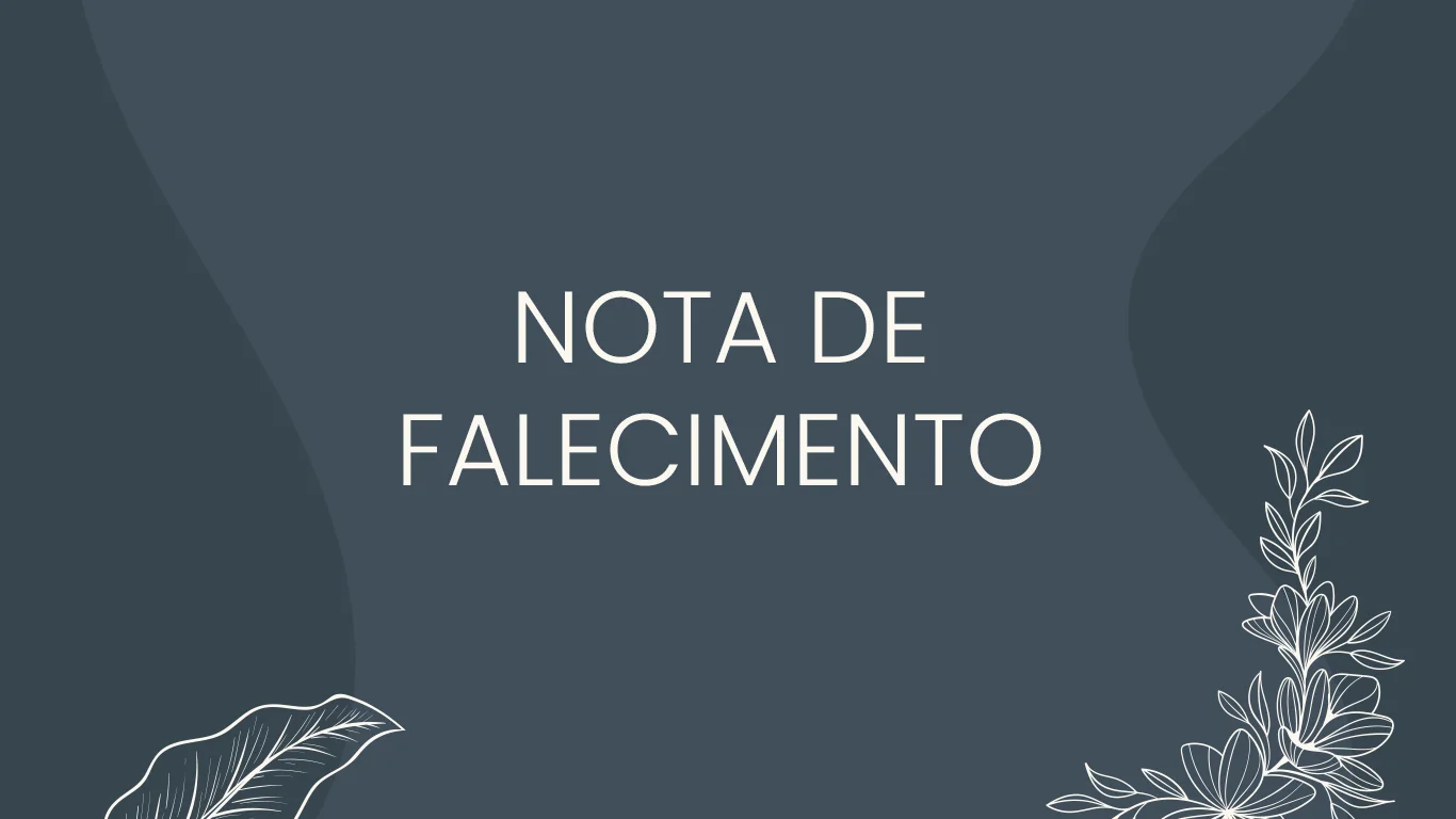 Nota de Falecimento